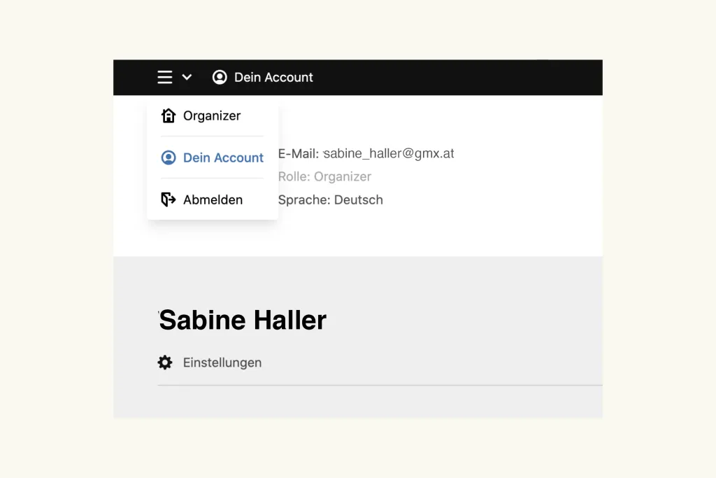 Benutzer:innen Panel